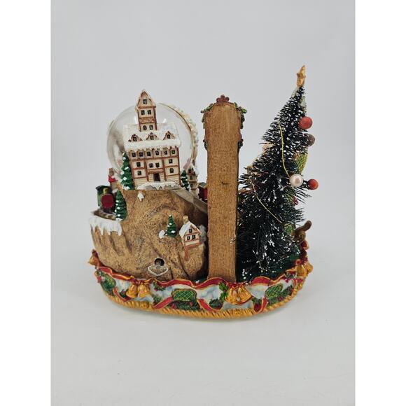 Grandeur Noel Musical Waterglobe Collectors Edition 2002 #15571 NOT WORKING READ - Picture 6 of 16